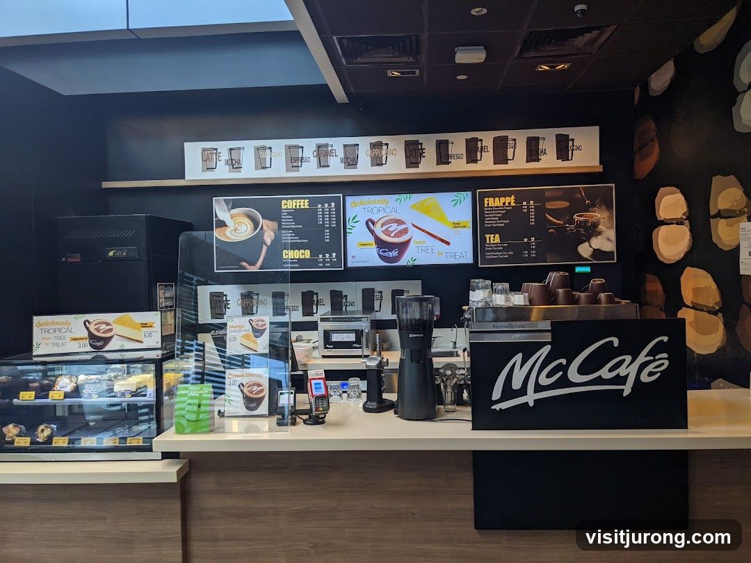 McCafé Counter