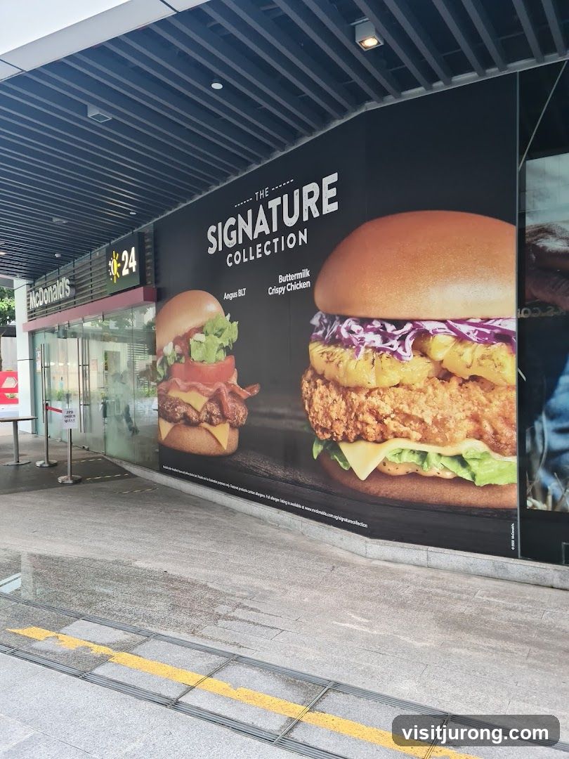 McDonald's Signature Collection Advertisement
