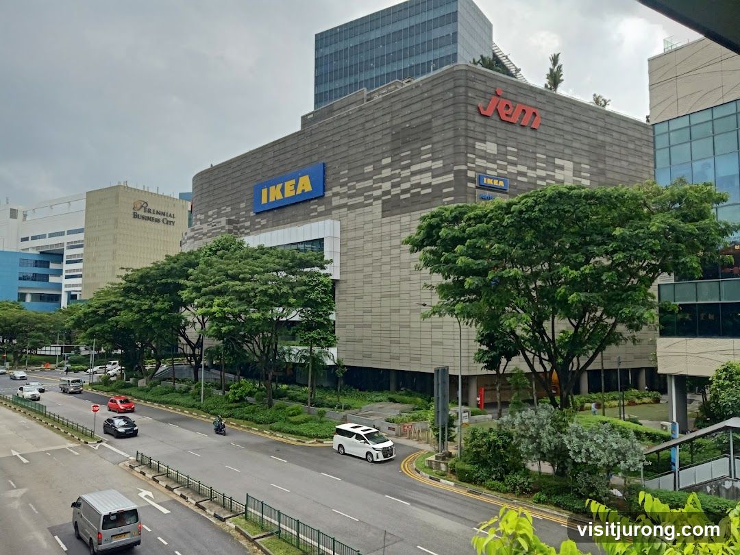 IKEA and JEM buildings