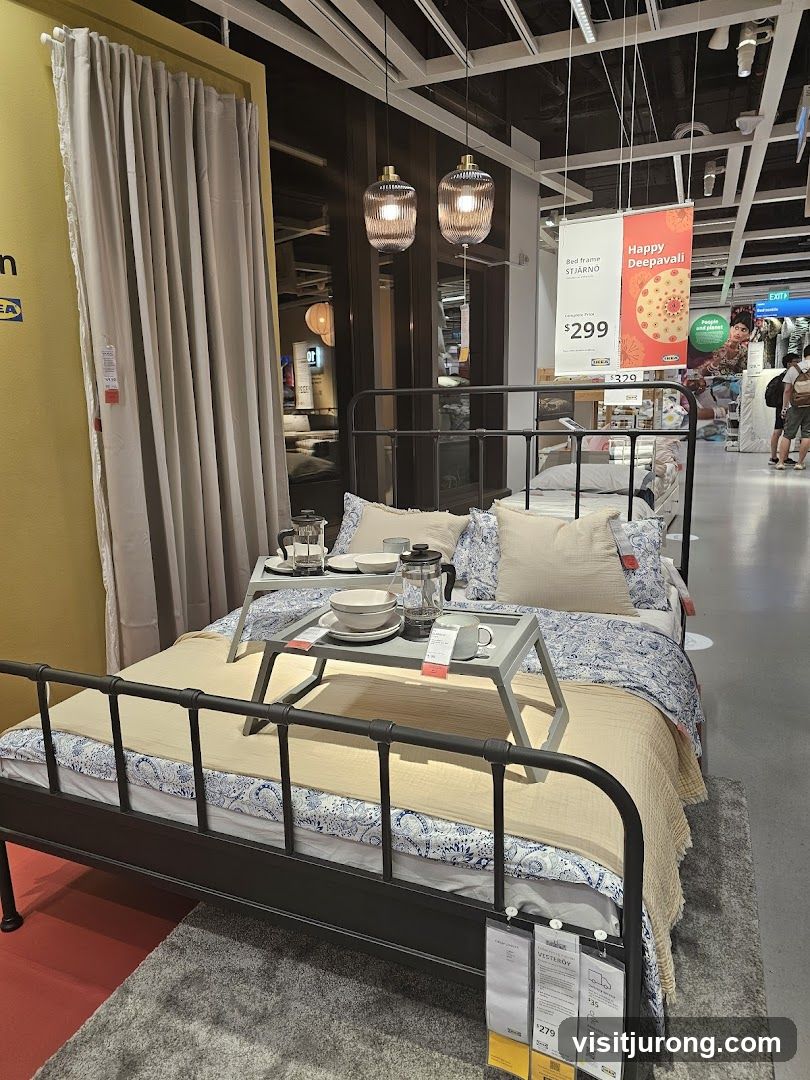 IKEA Bedroom Display