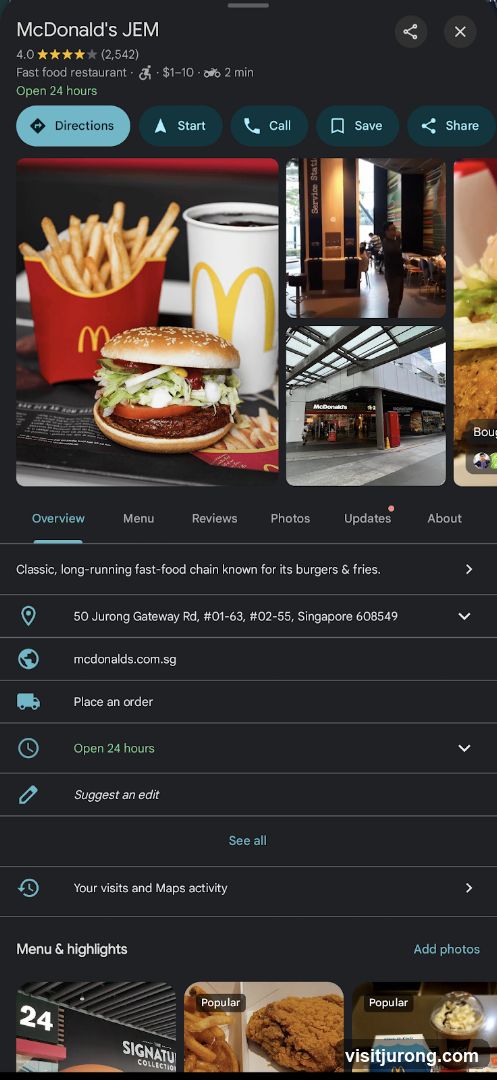McDonald's JEM