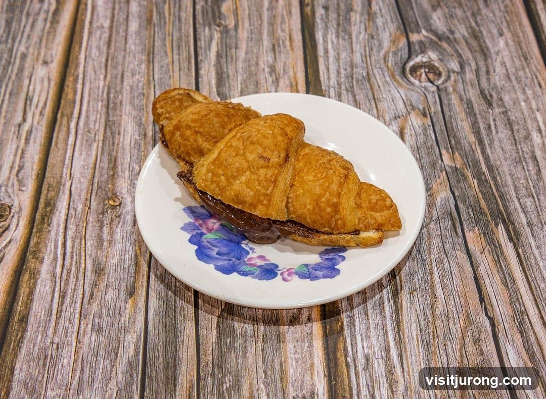 Croissant with Chocolate Filling
