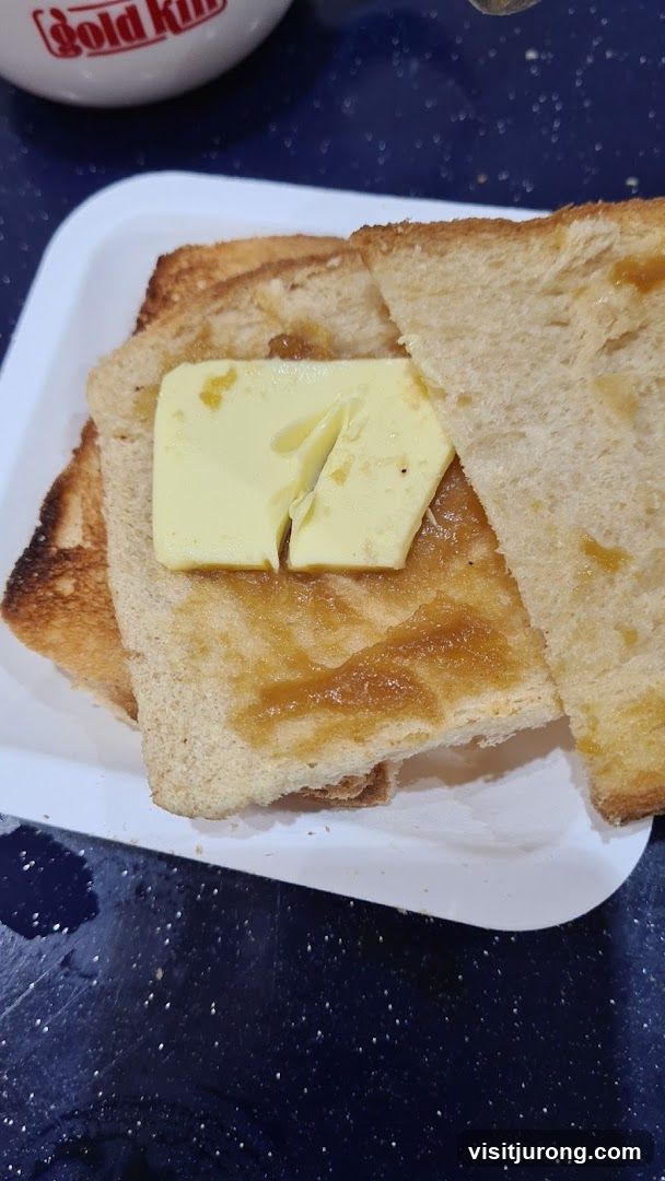 Toast with Butter and Jam