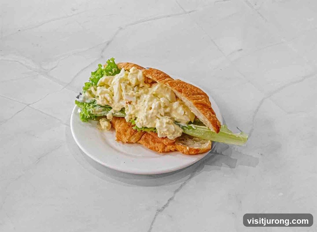 Egg Salad Croissant