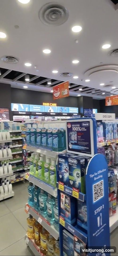 Health and Beauty Store Aisles