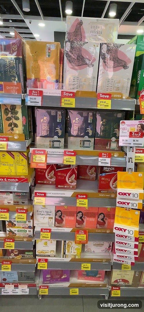 Health Supplements Aisle