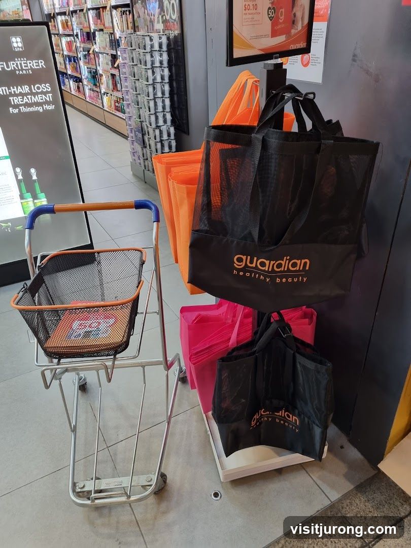 Shopping Cart and Reusable Bags