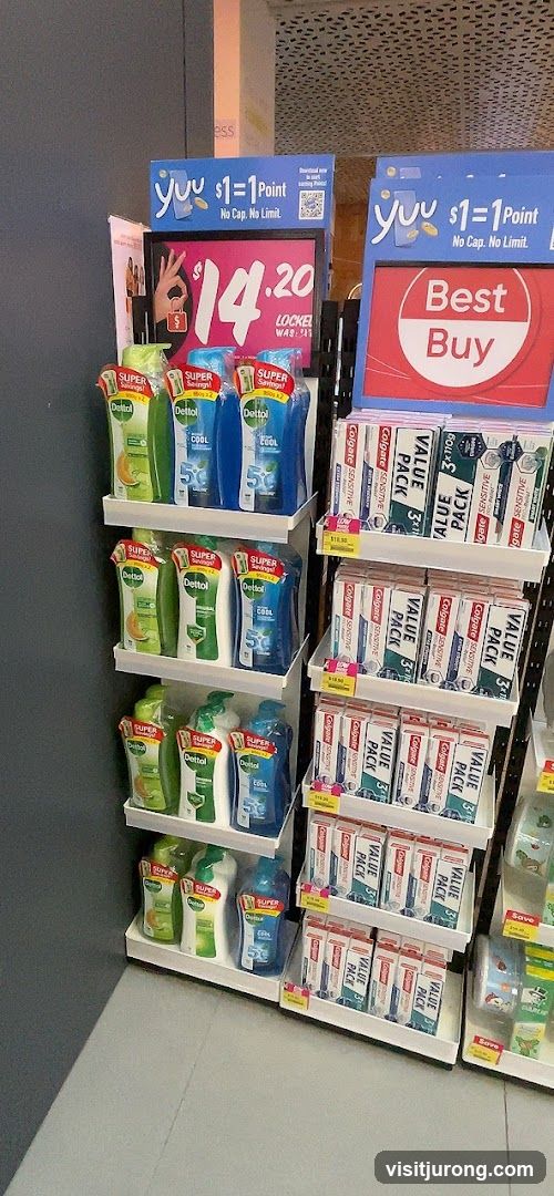 Health and Beauty Products Display