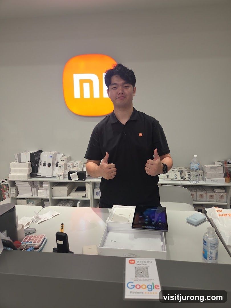 Store Employee with Tablet