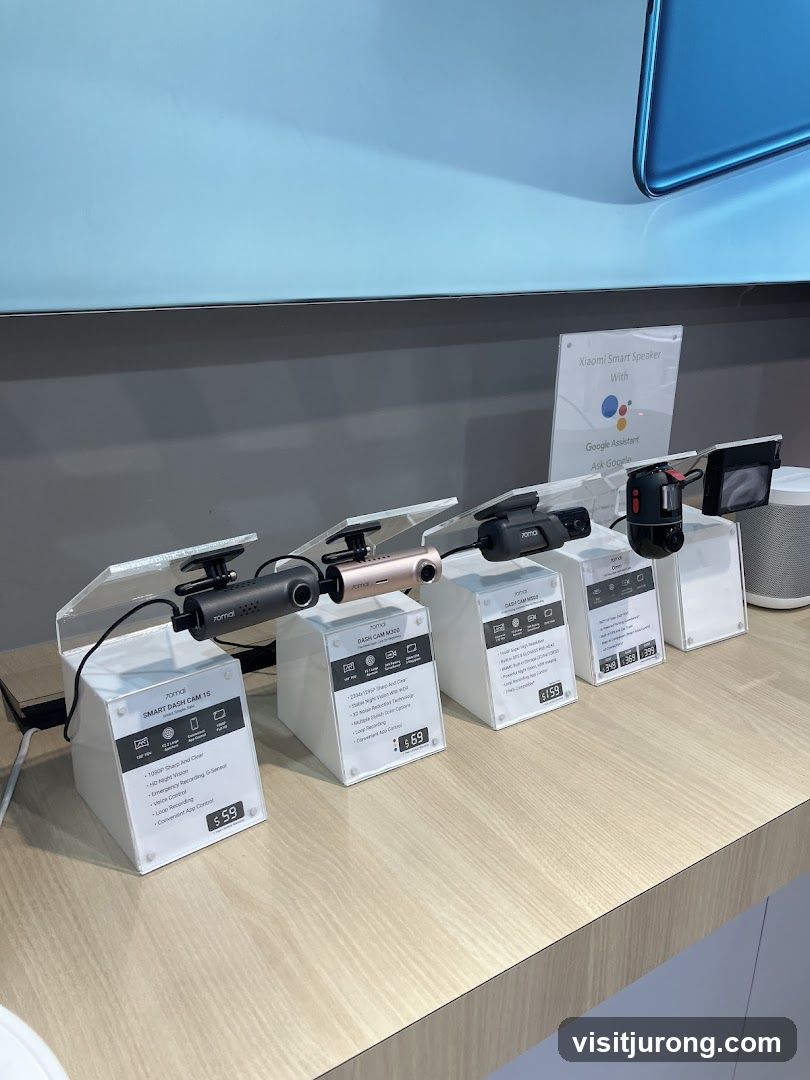 Dash Cams Display
