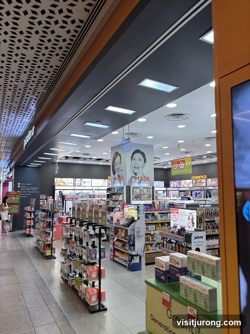 Health and Beauty Store Interior