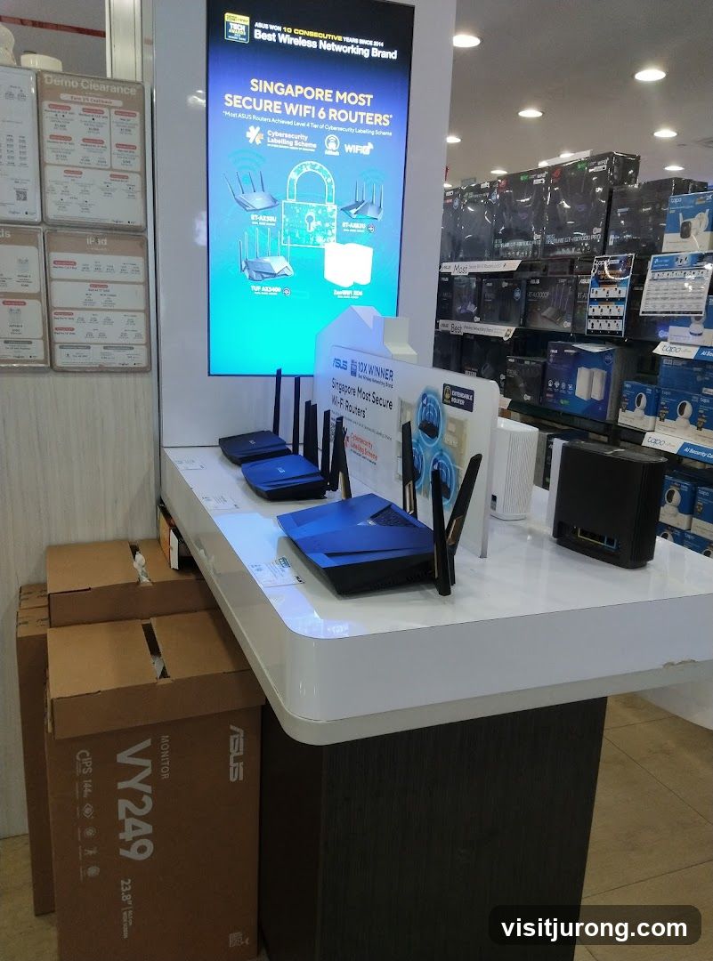 ASUS Wi-Fi Routers Display