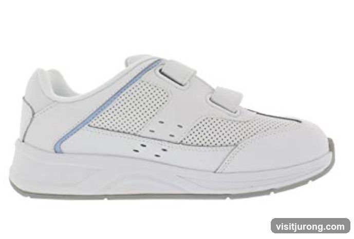 White Athletic Shoe