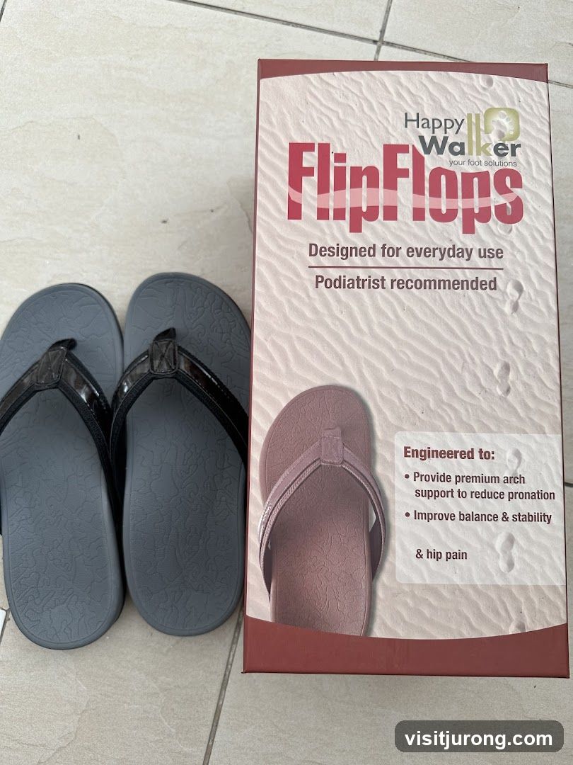 Happy Walker Flip Flops Box