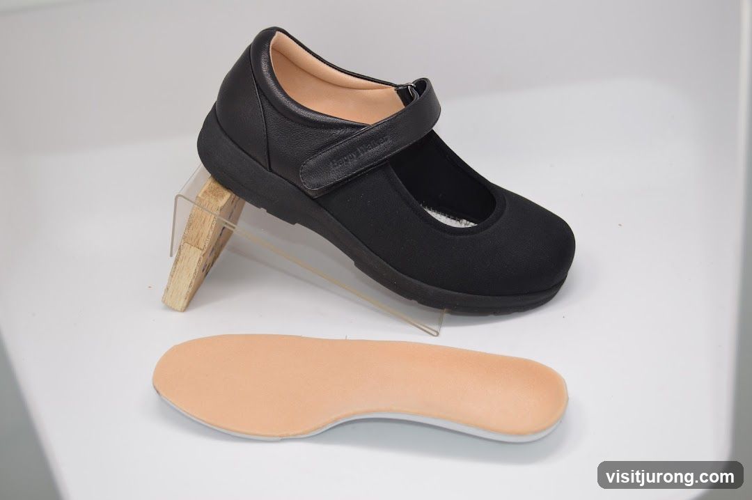 Black Mary Jane Shoe with Insole