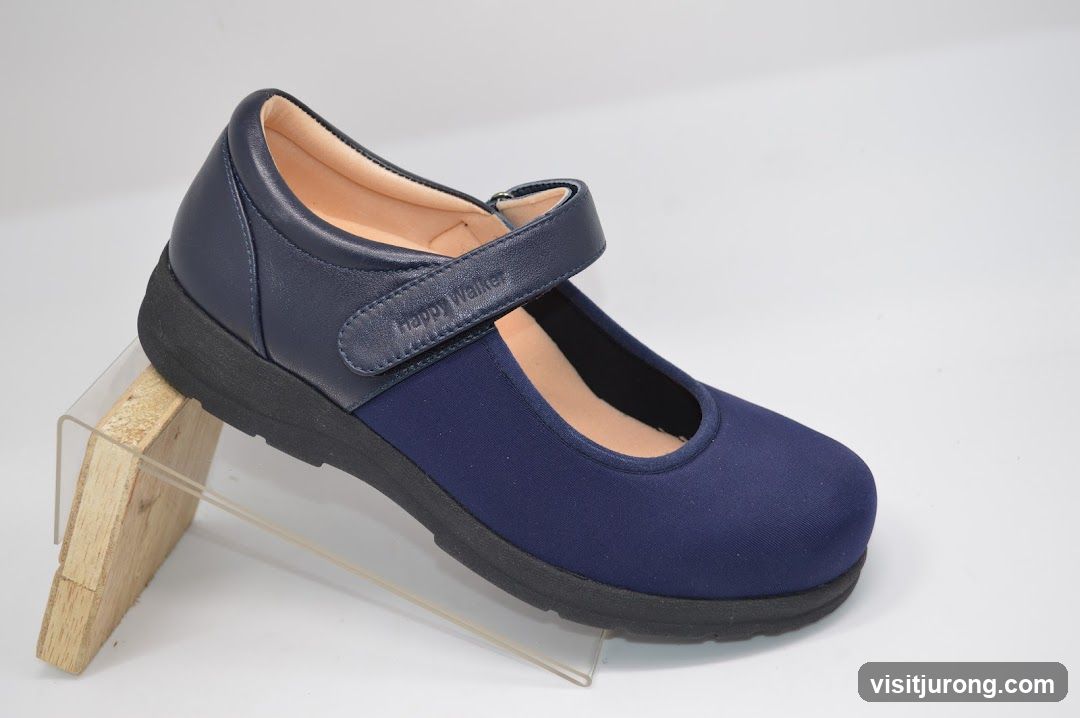 Navy Blue Mary Jane Shoe