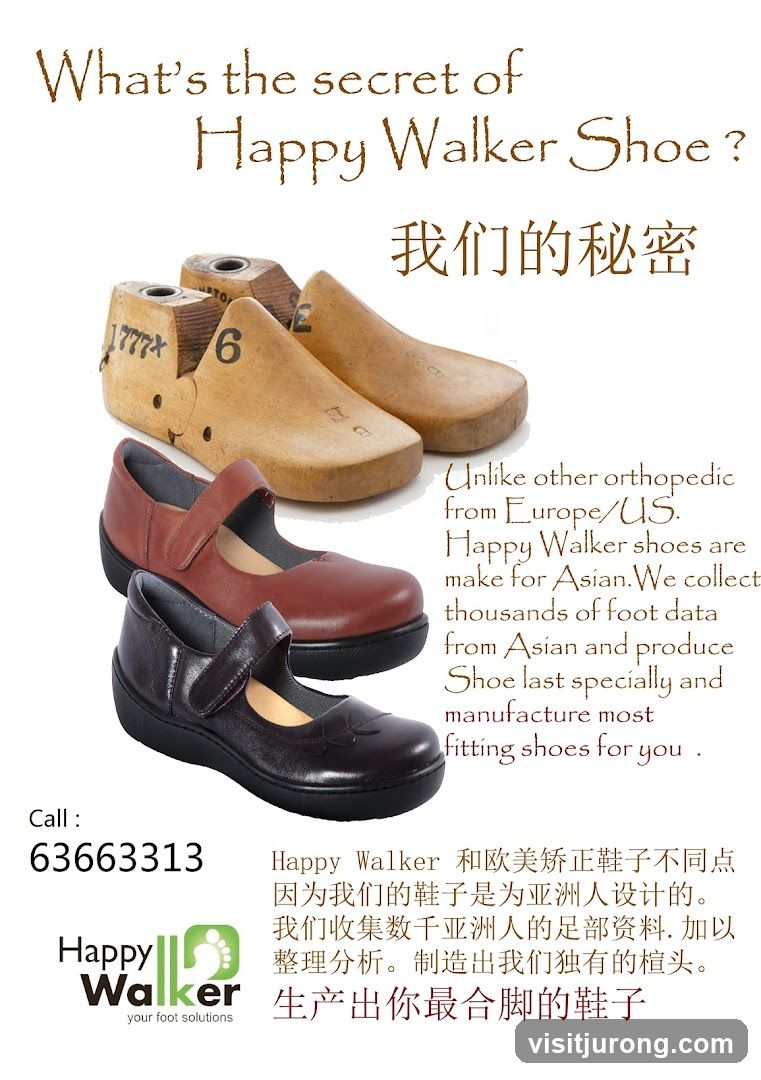 Happy Walker Shoe Advertisement