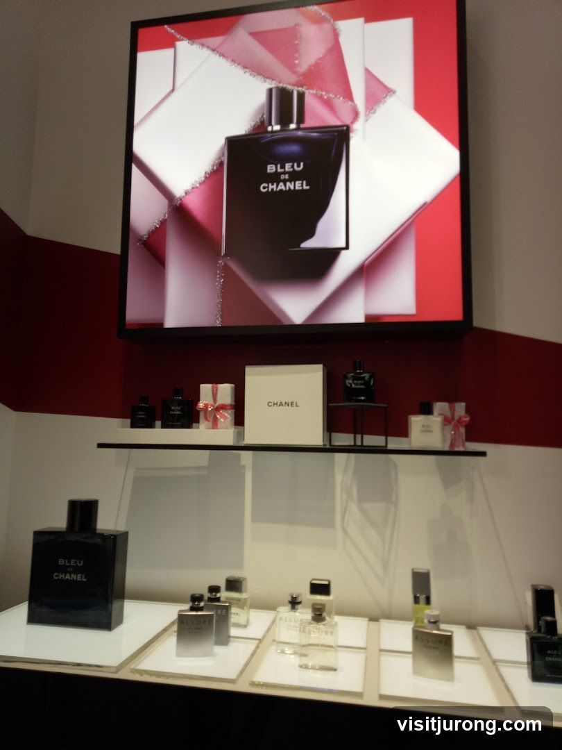 Chanel Fragrance Display