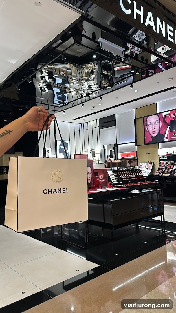Chanel Shopping Bag and Store Interior