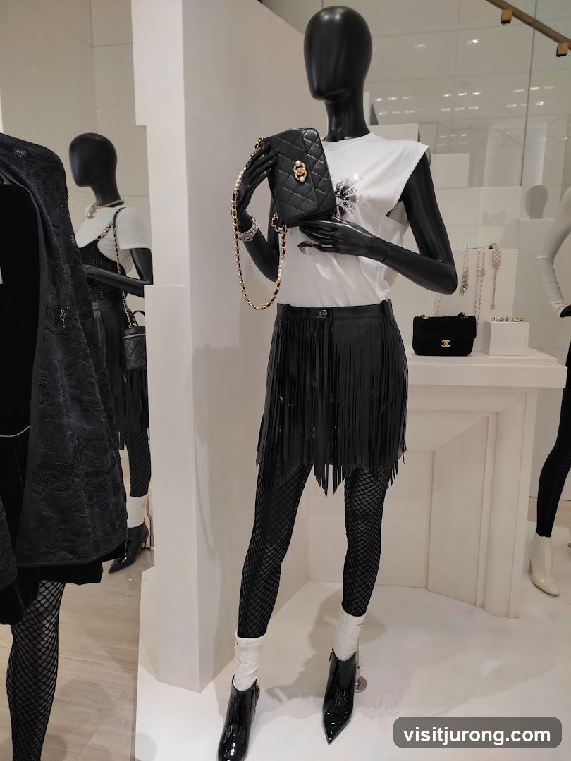 Mannequins in a retail display