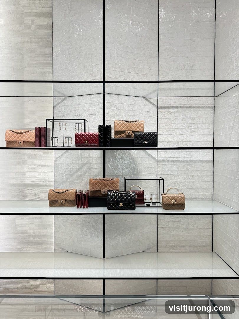 Chanel Handbags Display