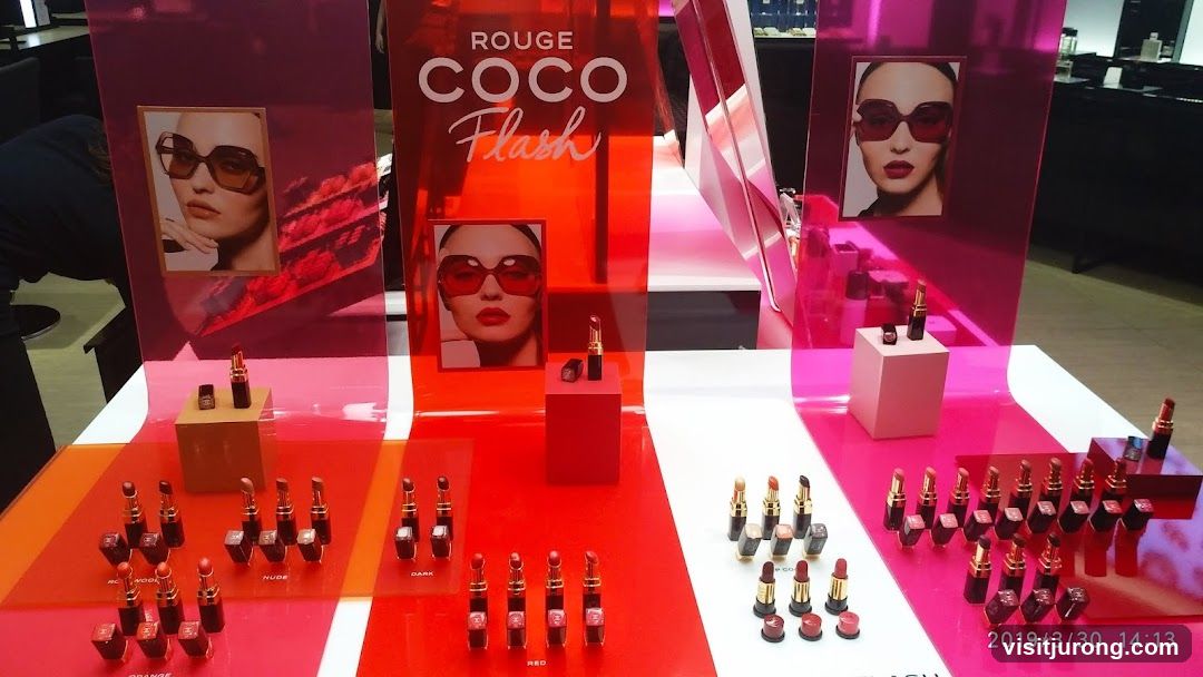 Chanel Rouge Coco Flash Lipstick Display