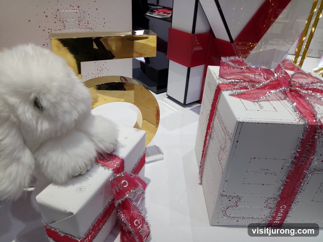 Chanel Holiday Display