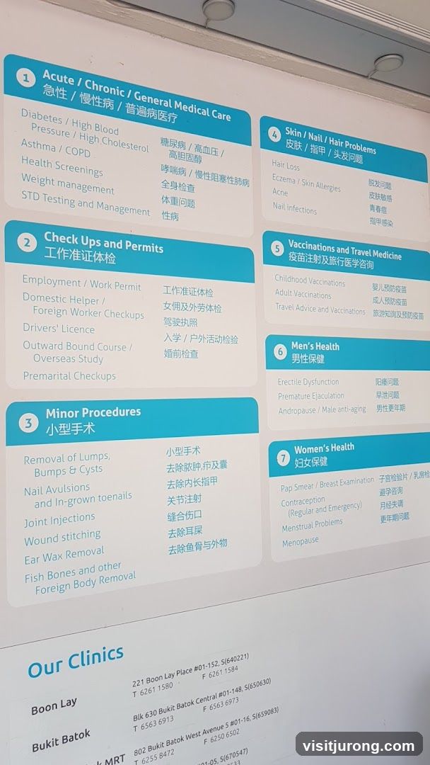 Medical Services and Clinic Information