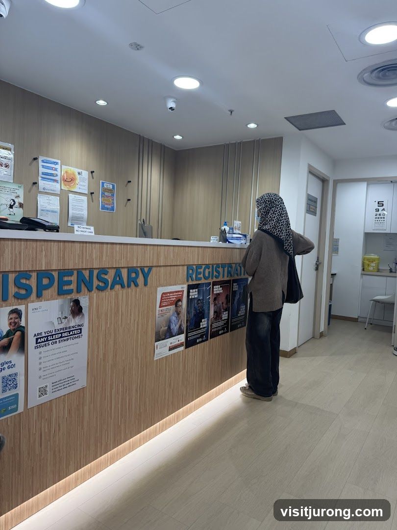 Dispensary Registration Desk