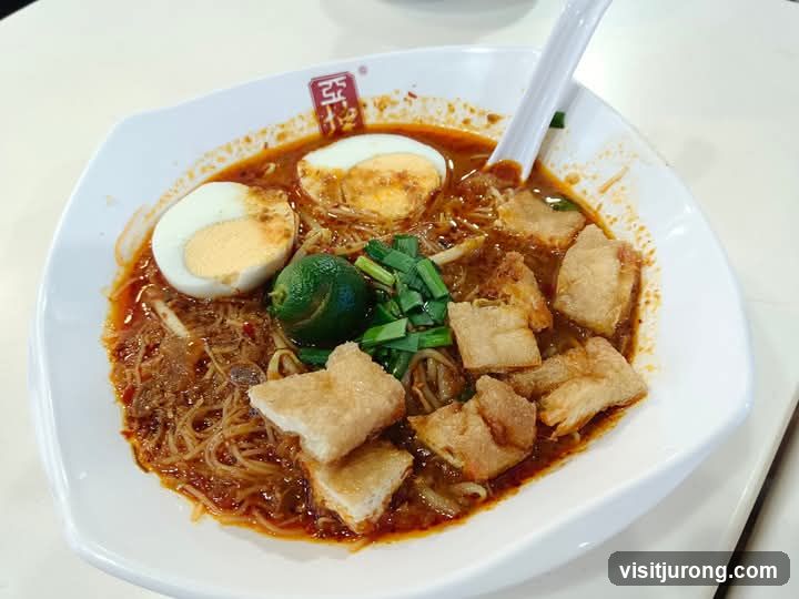Noodle Soup with Egg and Tofu