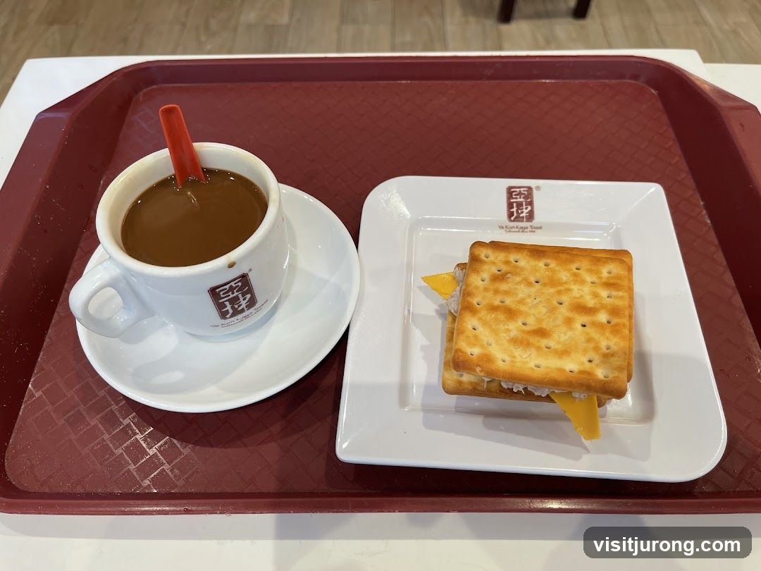 Coffee and Kaya Toast