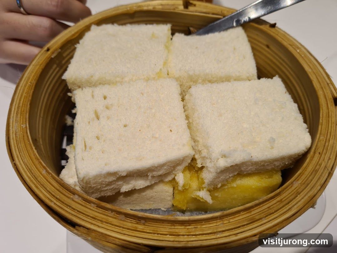 Steamed Bread with Condensed Milk