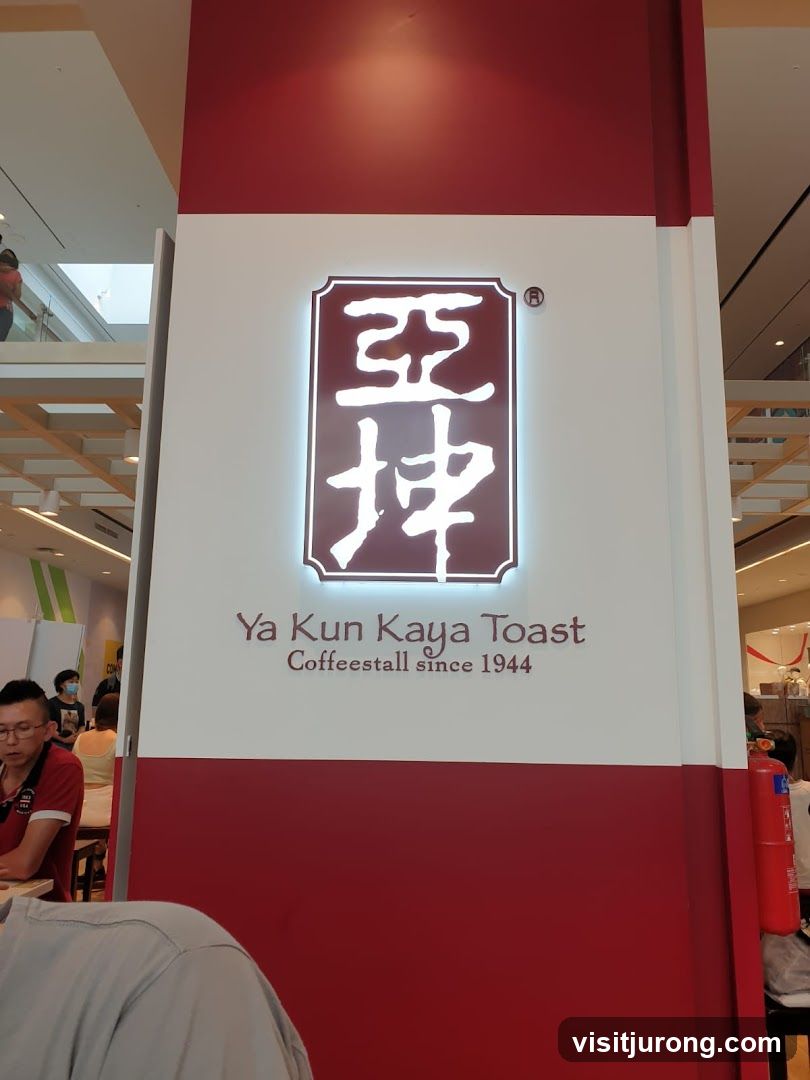 Ya Kun Kaya Toast Sign