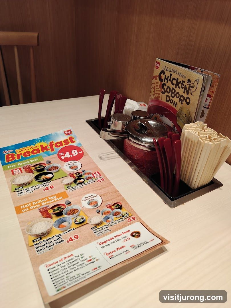Breakfast Menu