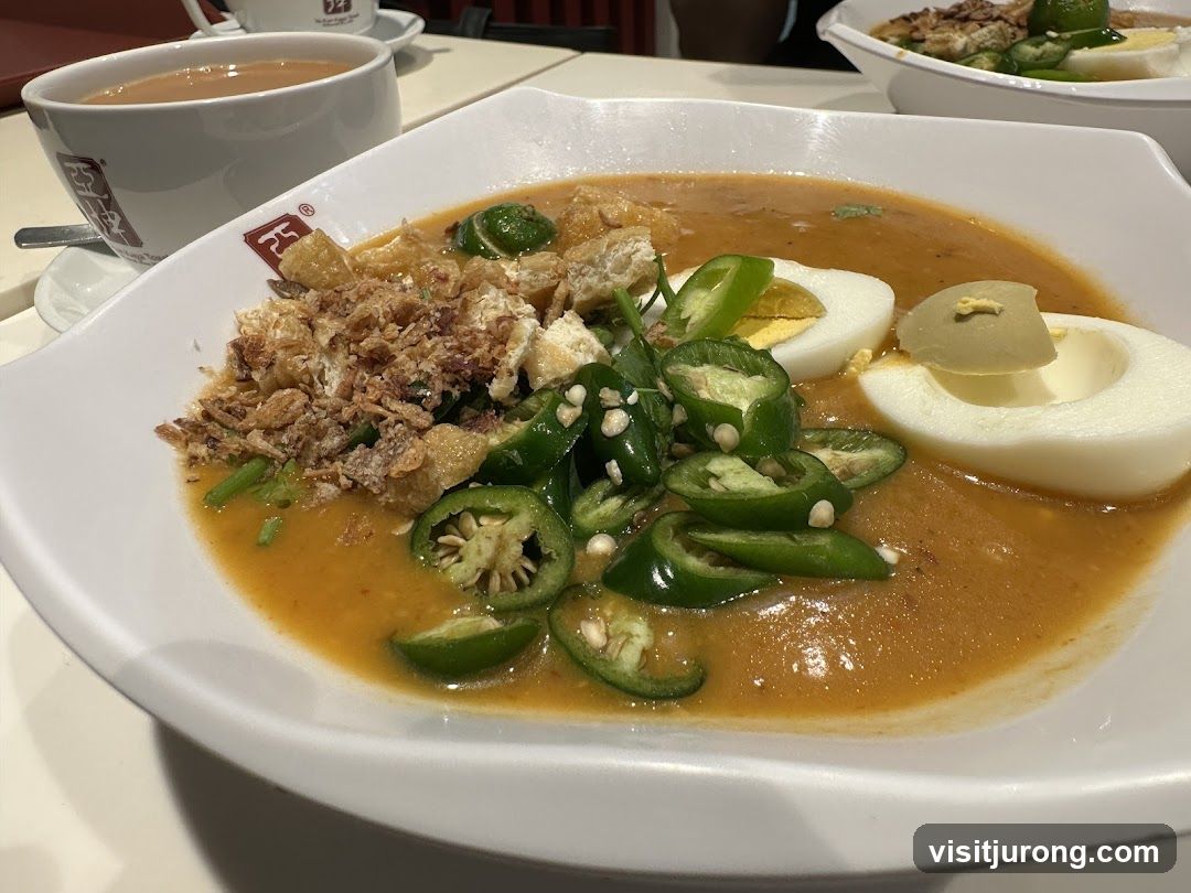 Nasi Lemak with Egg and Chili