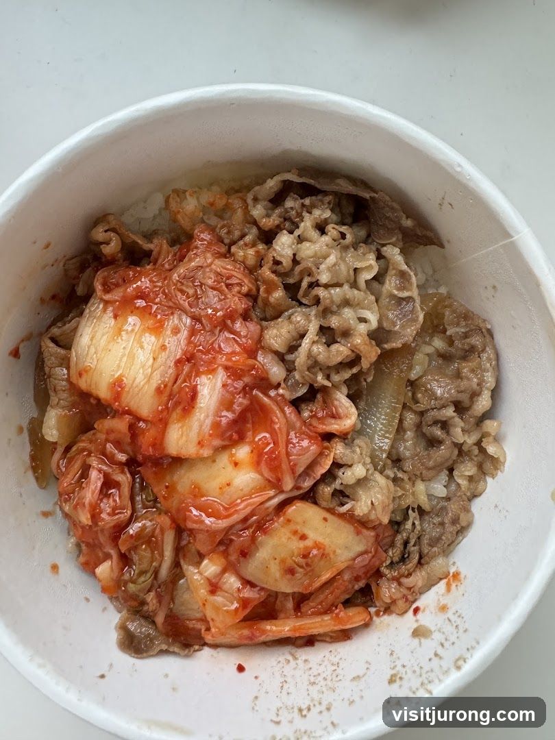 Beef and Kimchi Rice Bowl