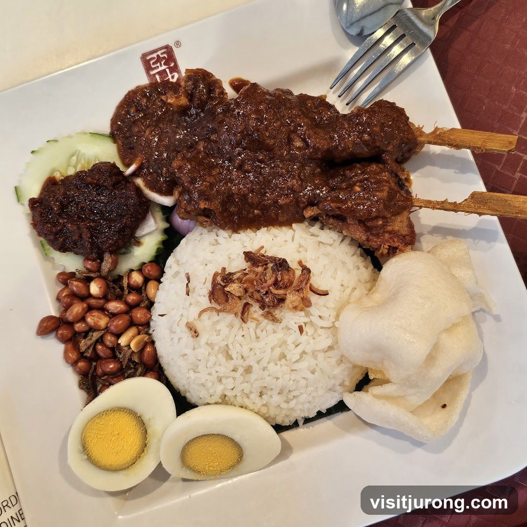 Satay with Rice