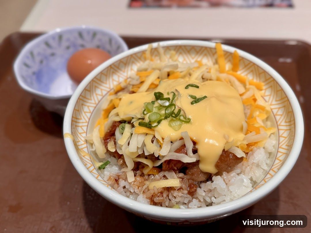 Rice Bowl with Cheese and Egg
