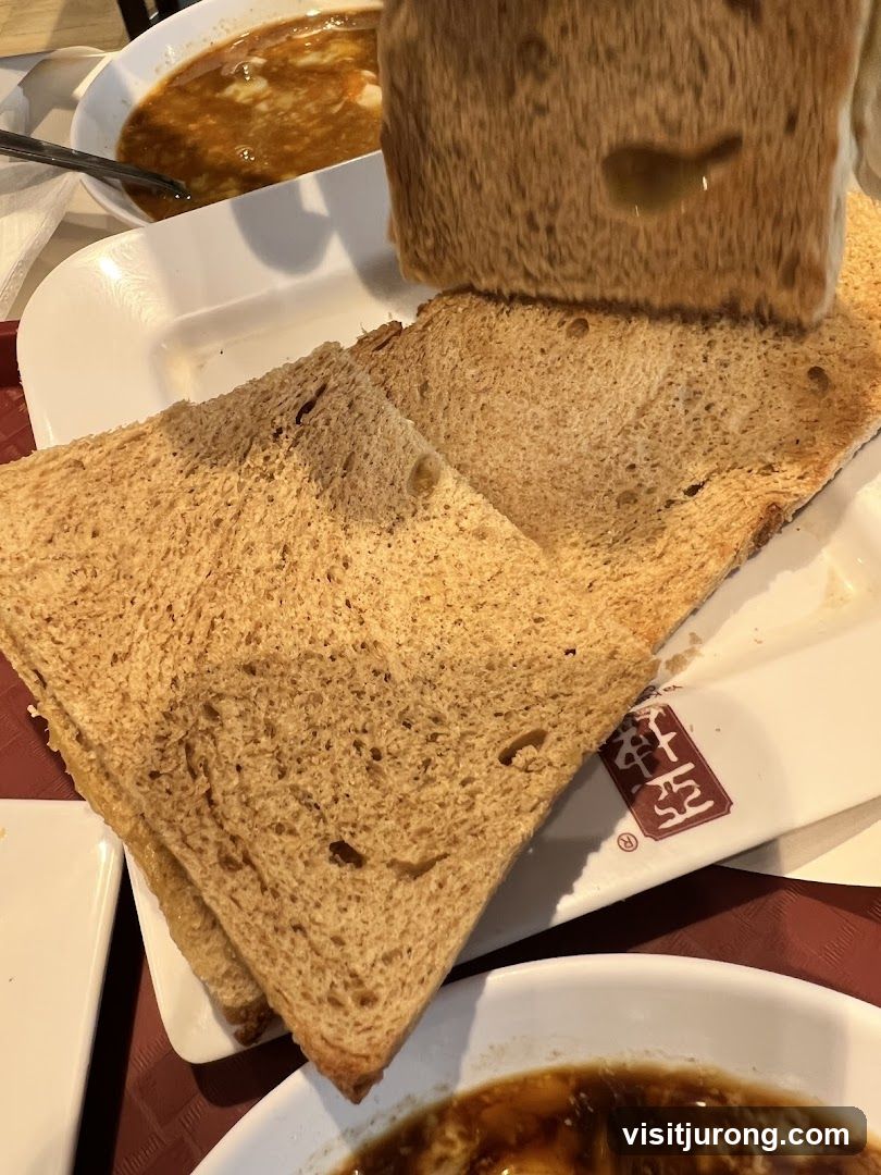 Toast with Kaya and Coffee