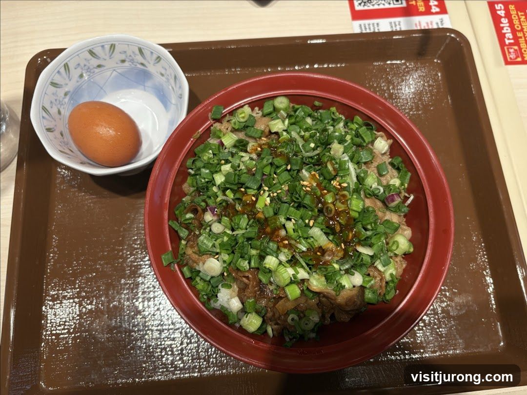 Beef Bowl with Egg