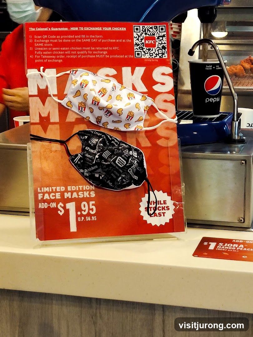 KFC Limited Edition Face Masks