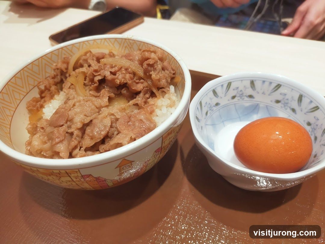 Beef Bowl with Egg