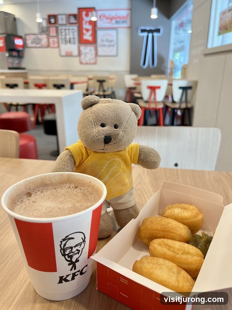 KFC Meal with Teddy Bear