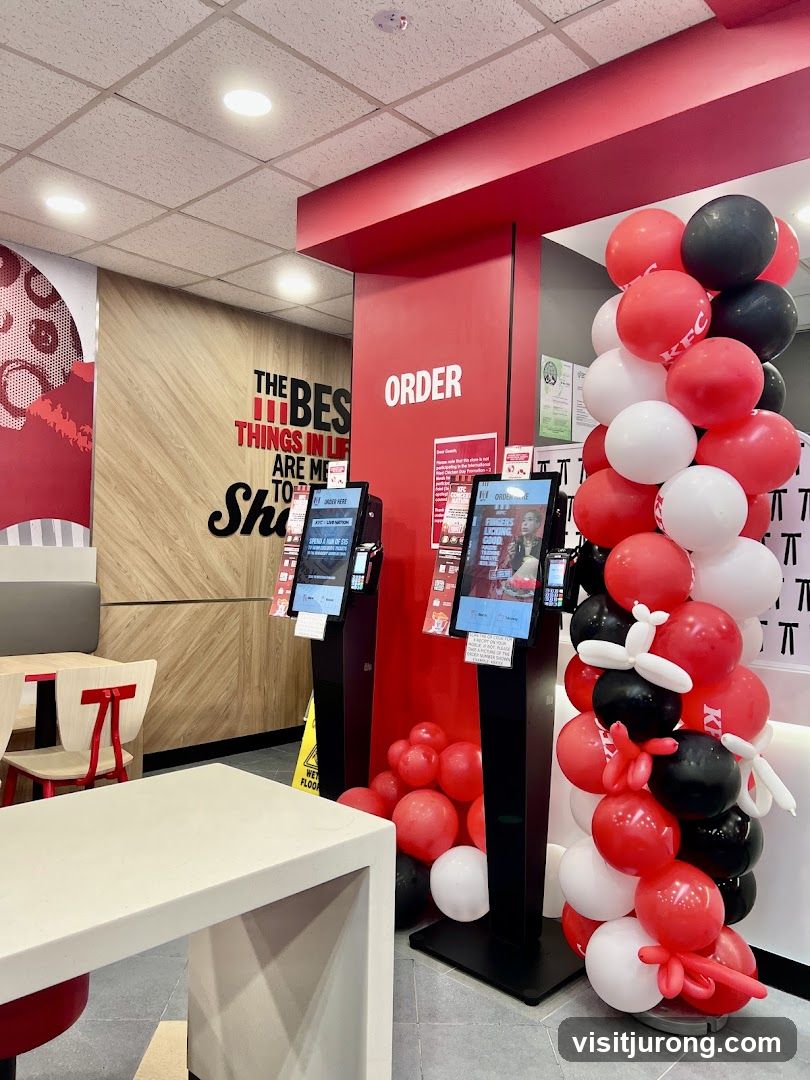 KFC Self-Order Kiosks