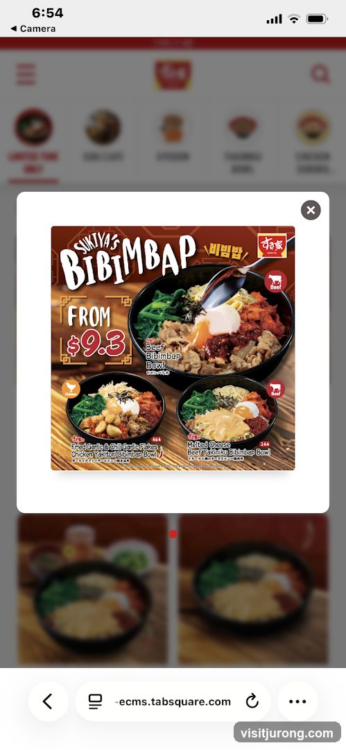 Sukiya's Bibimbap