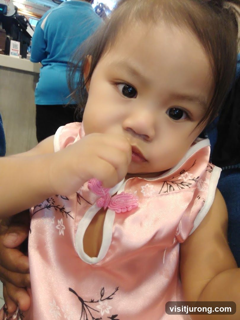 Baby in Pink Dress