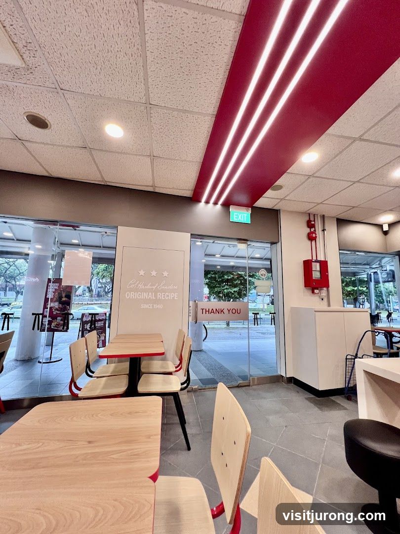 Restaurant Interior with Tables and Chairs