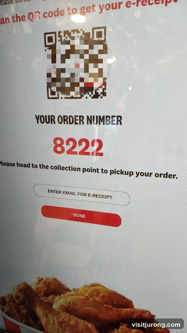 Order Confirmation Screen