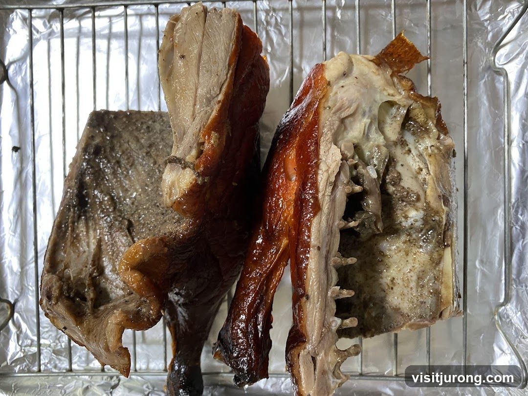 Roasted Duck Carcass