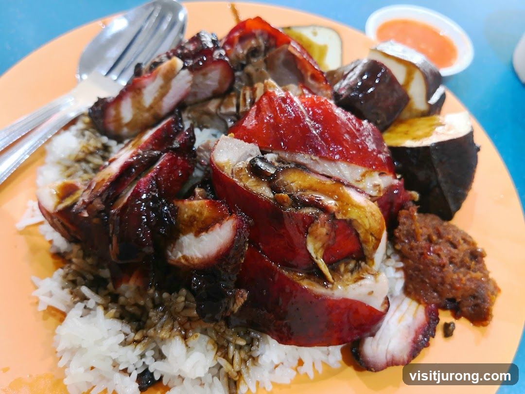 Roast Meats with Rice